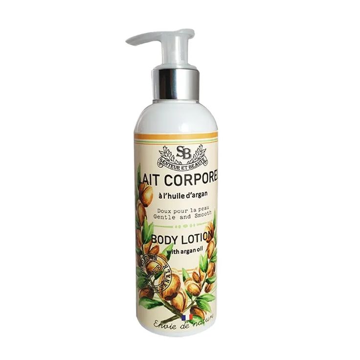 Laits corps à l'huile d'argan