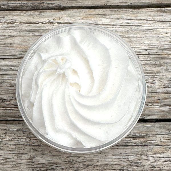 Chantilly de douche et bain Vanille karité artisanal