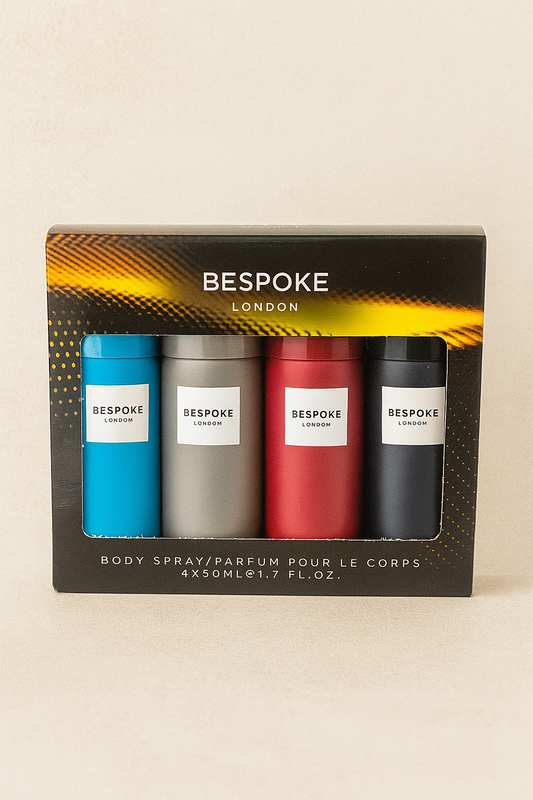 Coffret 4 Mini Sprays Parfumés pour Homme Bespoke