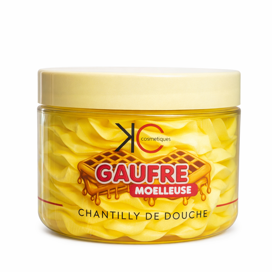 CHANTILLY DE DOUCHE GAUFRE MOELLEUSE
