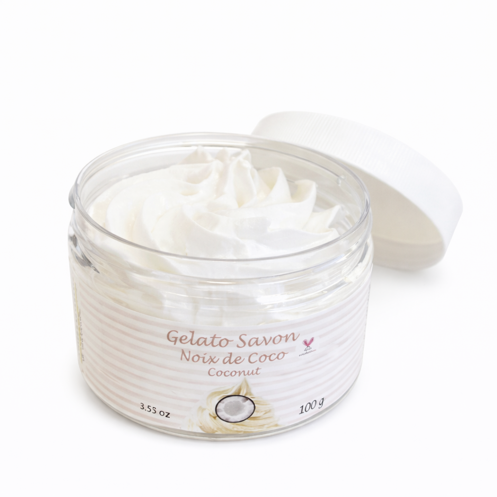 Chantilly de douche et bain  Noix de coco artisanal