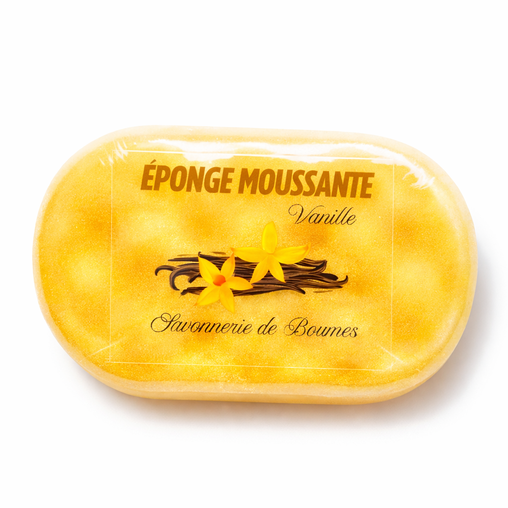 Eponge moussante VANILLE
