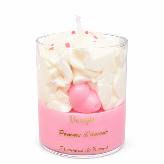 Bougie pâtissière  Pomme d’amour