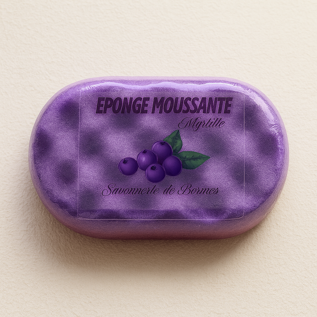 Eponge moussante MYRTILLE