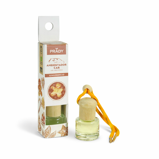 Désodorisant voiture prady biscuit gingembre