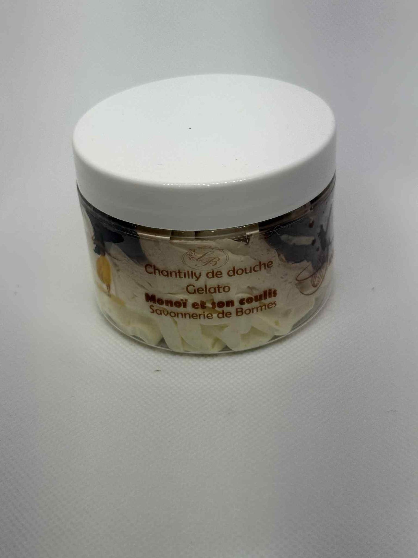 Chantilly de douche et bain  Monoï et son coulis artisanal