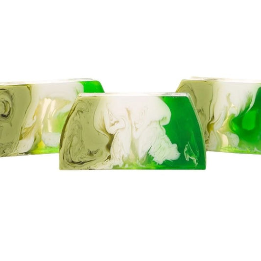 tranche de savon glycérine - Patchouli
