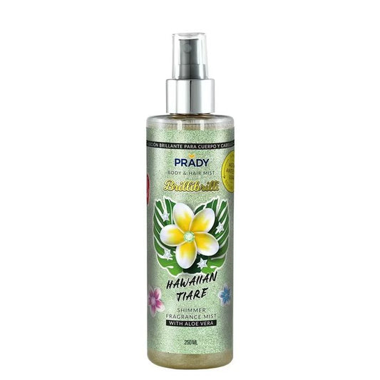 Brume corps et cheveux scintillante - Hawaiian Tiare - Prady