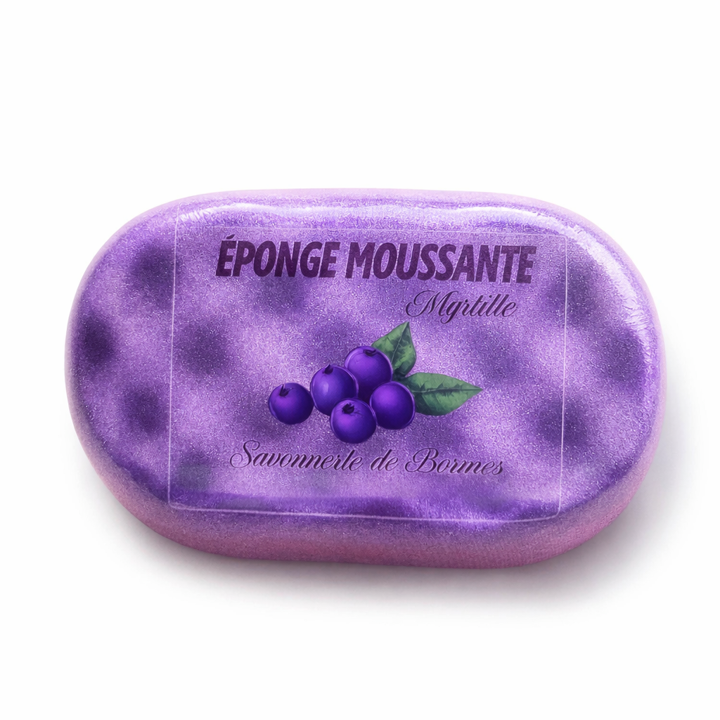 Eponge moussante MYRTILLE