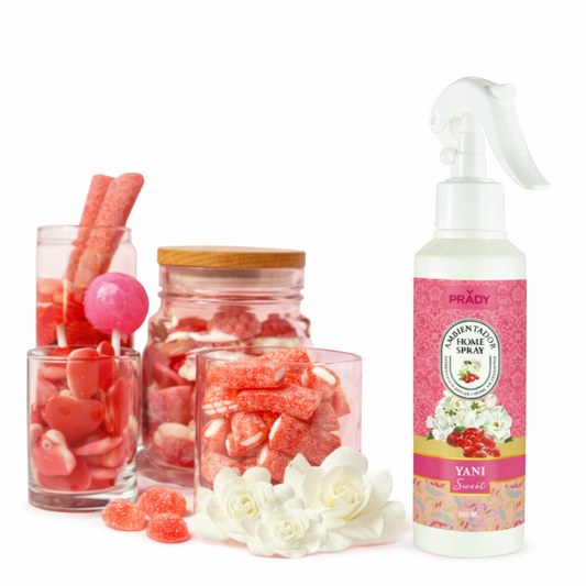 SPRAY D'AMBIANCE MAISON,TISSU ET VOITURE YANI YARA SWEET