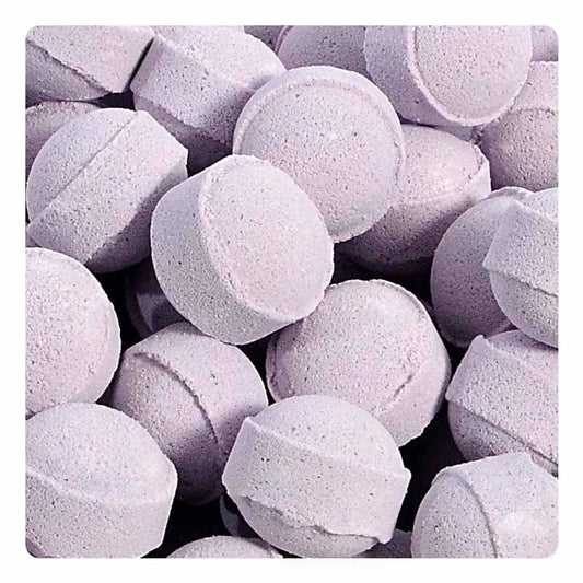 Lot de 4 Mini-billes effervescentes parfum lavande