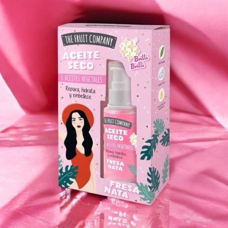 HUILE SÈCHE SCINTILLANTE FRAISE CHANTILLY THE FRUIT COMPANY