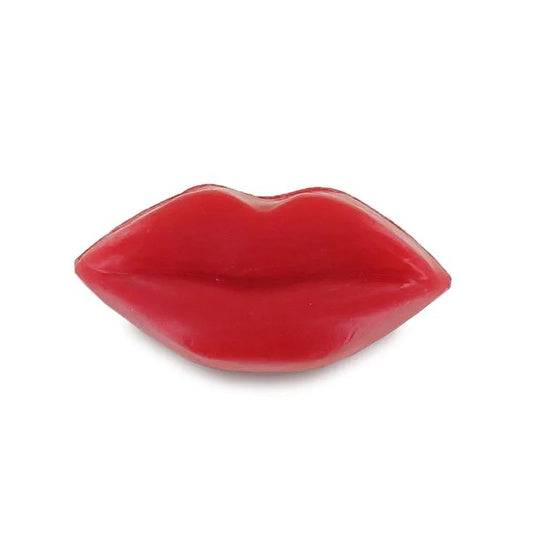 Savon forme lèvres rouges