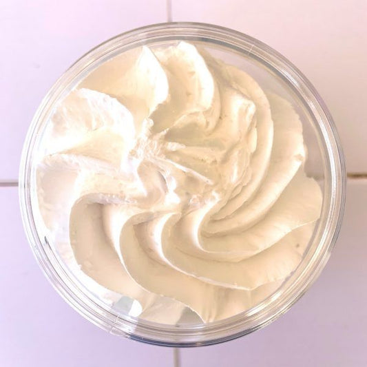 Chantilly de douche et bain  Musc blanc artisanal